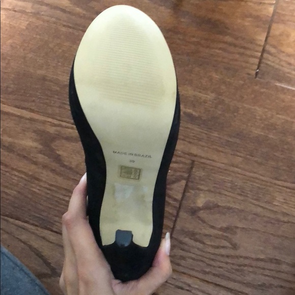 Topshop black platform peep toe - Picture 5 of 5